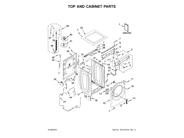 WHIRLPOOL W11322900 CONTROL BOARDS