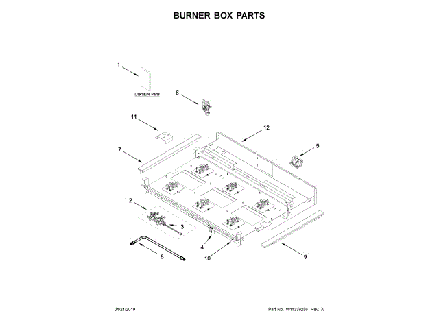 WHIRLPOOL W11339379 PIPE FITTINGS