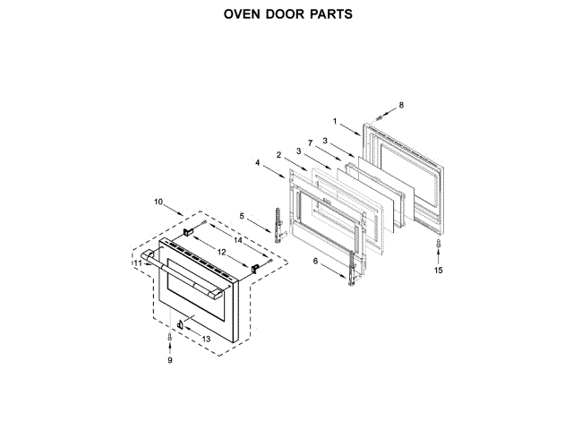 WHIRLPOOL W11334153 AIR CLEANER REPLACEMENT PARTS