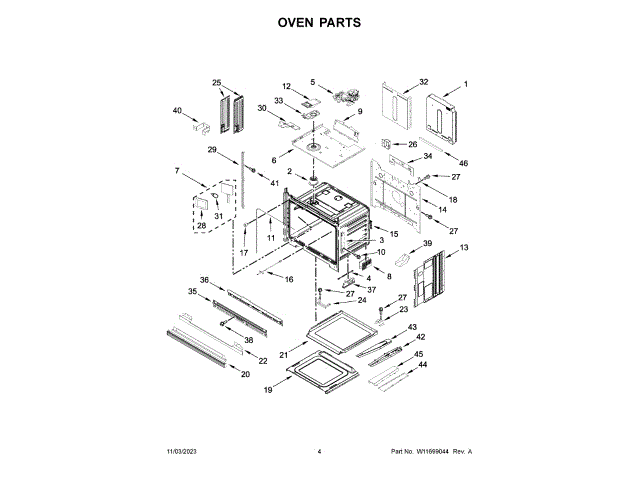 WHIRLPOOL W11369884 AIR VENTS