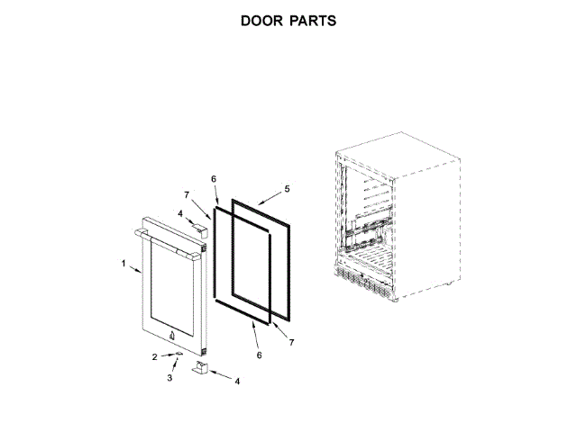 WHIRLPOOL W11360661 AIR CLEANER REPLACEMENT PARTS