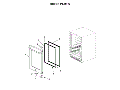 WHIRLPOOL W11360661 AIR CLEANER REPLACEMENT PARTS