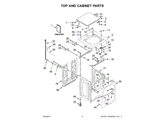 WHIRLPOOL W11376161 AIR CLEANER REPLACEMENT PARTS