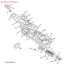 GENERAL ELECTRIC WB27T11079 CONTROL & CIRCUIT BOARDS