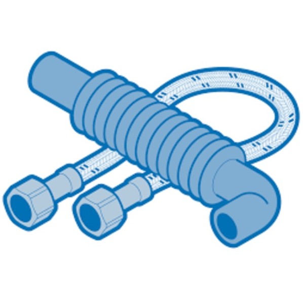 GENERAL ELECTRIC WH02X10311 TWO EAR CLAMPS