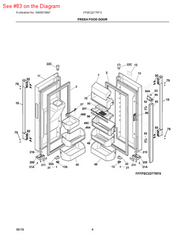 ELECTROLUX 241812202 WALL BRACKETS & PARTS