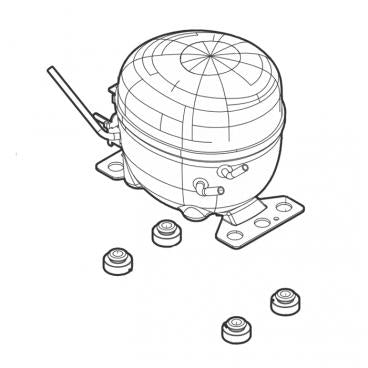 ELECTROLUX 5304524169 COMPRESSOR PARTS & ACCESSORIES