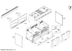 BOSCH 10013545 AIR CLEANER REPLACEMENT PARTS