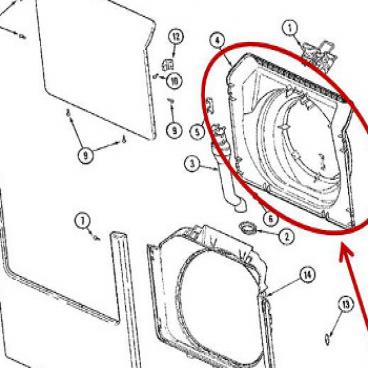 WHIRLPOOL WP22003275 MOTOR PARTS