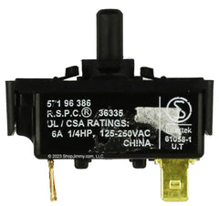 SPEED QUEEN 36335 TEMPERATURE SWITCHES