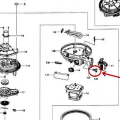 SAMSUNG DD82-01118A AIR CLEANER REPLACEMENT PARTS