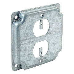 SOUTHWIRE Southwire G1938-UPC Duplex Receptacle 4 in x 4 in Square Device Cover (Each)