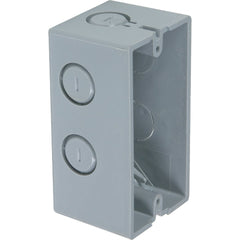 ABB ABB B112HBR Handy Outlet Box Non-Metallic Gray