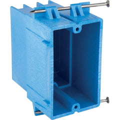 ABB ABB BH122A-UPC Carlon SuperBlue 1-Gang Thermoplastic Molded Wall Box