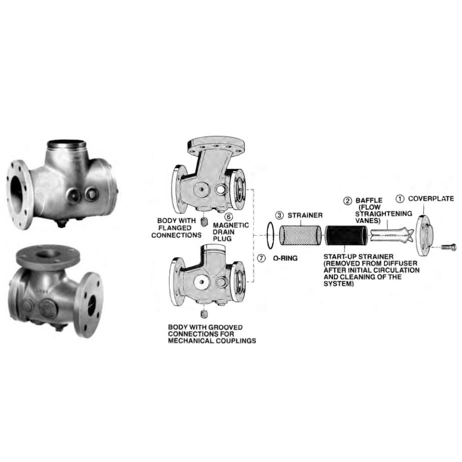 BELL & GOSSETT A91242 AIR CLEANER REPLACEMENT PARTS
