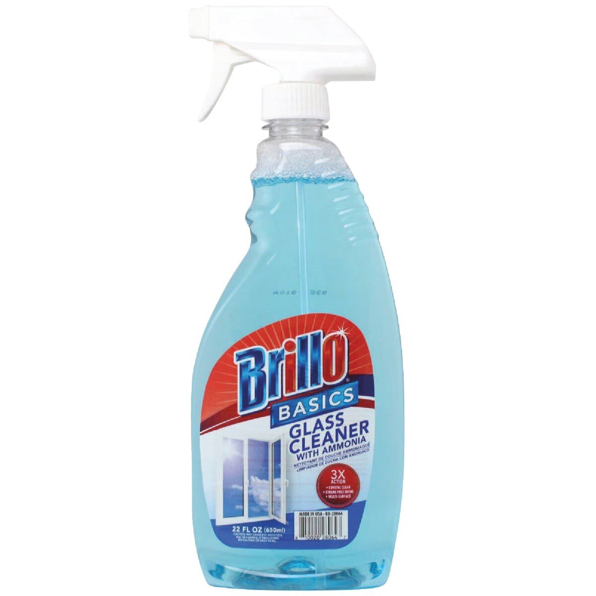 BRILLO BASICS BB-28064 GLASS & ALL PURPOSE CLEANERS
