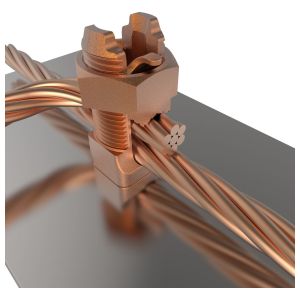 BURNDY Burndy K2C28G3 Mechanical Split Bolts and Taps Silicon Bronze 4/0 Copper Stranded AWG