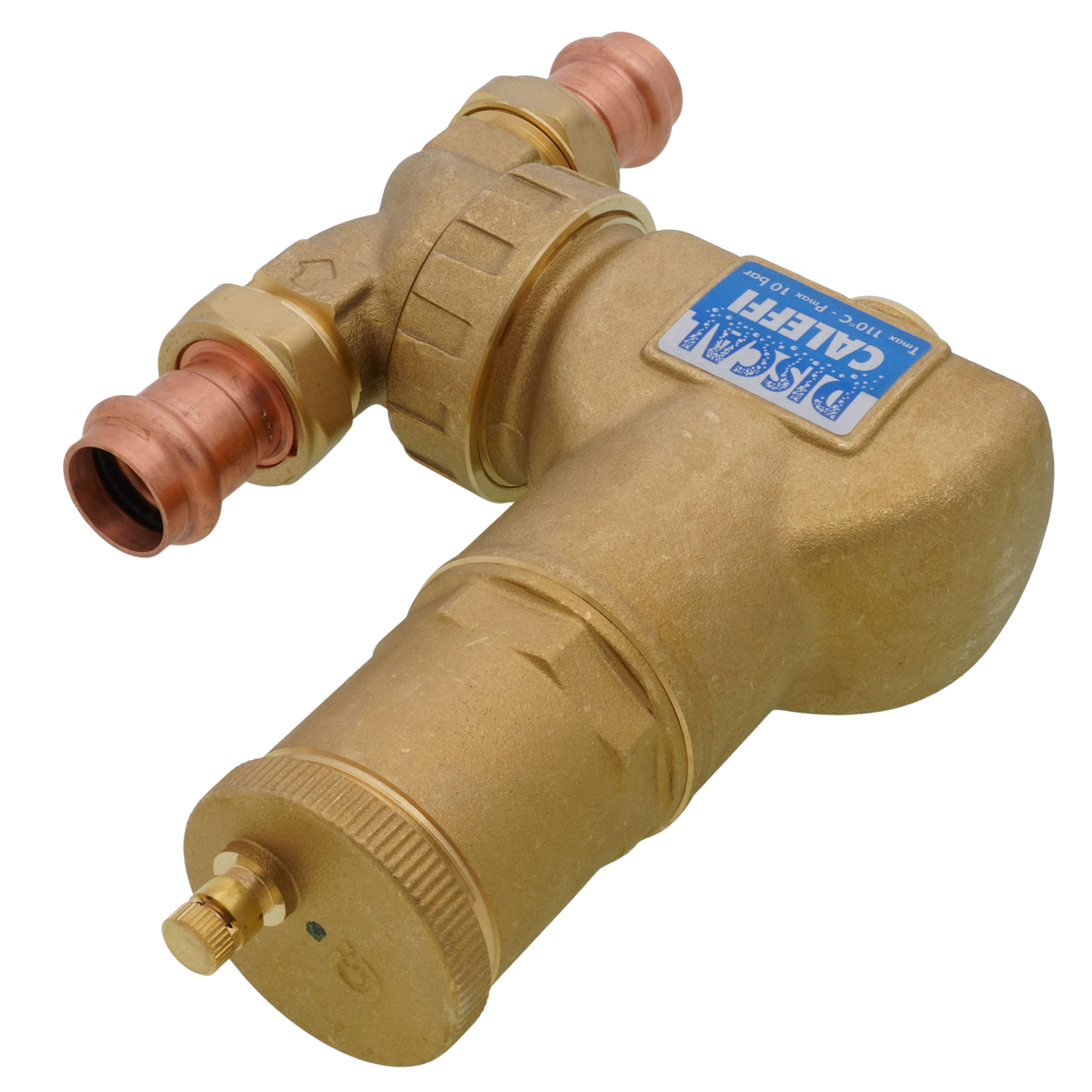 CALEFFI Caleffi 551765A DISCAL Rotating Collar Air Separator 3/4 Press Union
