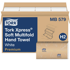 TORK Tork TRKMB579 Soft Xpress 3-Panel Multifold Hand Towels 2-Ply 135 per Pack 16 Pack Carton MB579