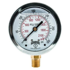 WINTERS INSTRUMENTS PFQ807LF PRESSURE GAUGES