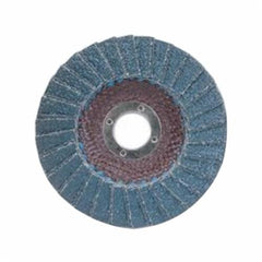 NORTON Norton 66254419984 Metal Zirconia Alumina Coarse Grit Center Mount Fiberglass Conical Flap Disc