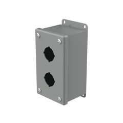 HOFFMAN nVent HOFFMAN E2PB Pushbutton Enclosure NEMA 12 2PB x 30.5mm