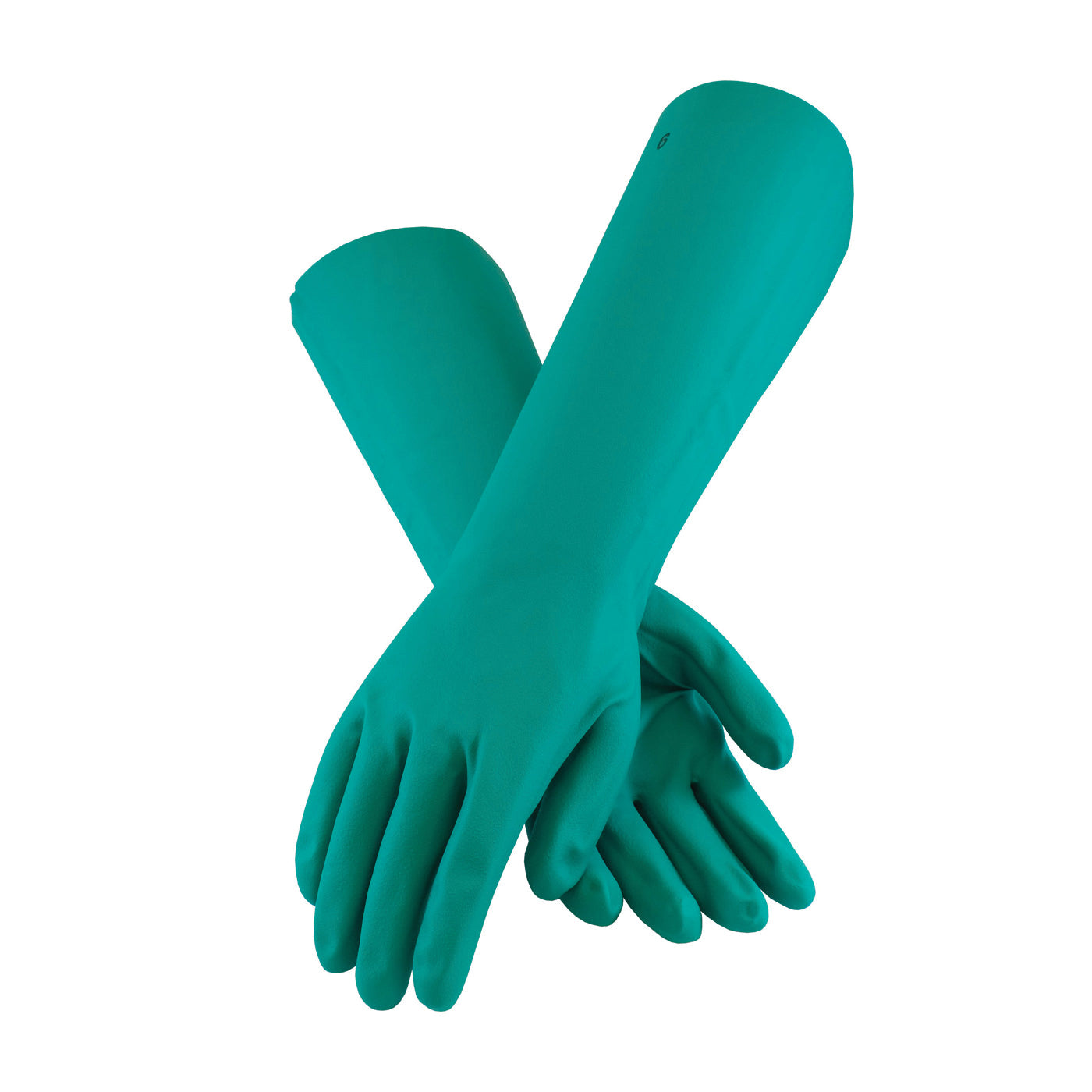 PIP PIP 50-N2272G/L Unsupported Nitrile 22 Mil 18 Unlined Green Sandpatch Grip