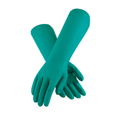 PIP PIP 50-N2272G/L Unsupported Nitrile 22 Mil 18 Unlined Green Sandpatch Grip