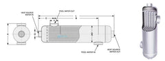 RAYPAK Raypak 013480 RP-245 Indirect Heat Exchanger 245,000 BTUH