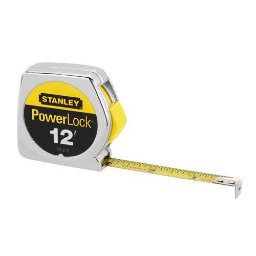 STANLEY Stanley 33-212 Powerlock Tape Measure 1/2 X 12'