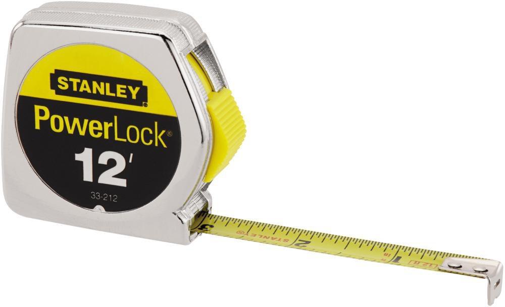 STANLEY Stanley 33-212 Powerlock Tape Measure 1/2 X 12'