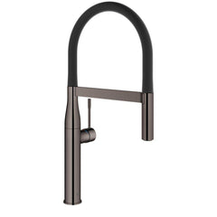 GROHE GROHE 30295A00 Essence New Single Handle Pull Out Kitchen Faucet in Hard Graphite