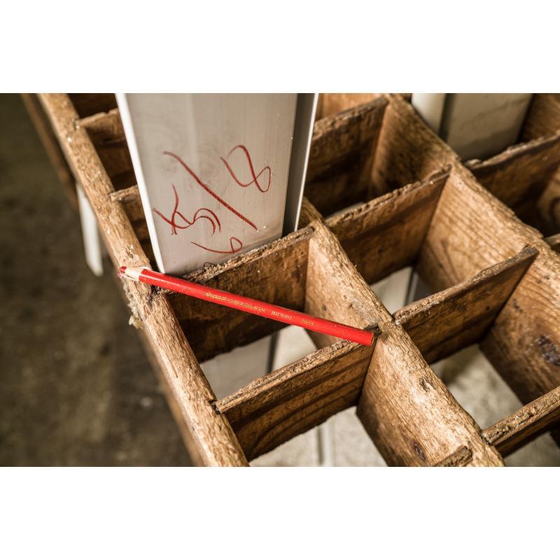 MARKAL Markal 096015 General Purpose Paper-Wrapped Grease Pencil Marker, 3/8 in, Paraffin Wax, Blue