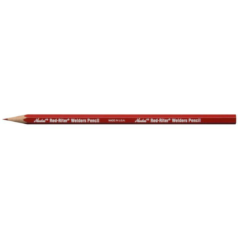 MARKAL Markal 096100 High Strength Welders Pencil Medium Tip Red