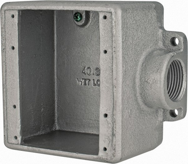 THOMAS & BETTS Thomas Betts FD32-TB 2 Gang Device Box Iron