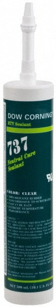 DOW CORNING Dow Corning 99180483 Rtv Silicone Sealant 10.1 Oz Clear