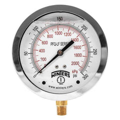 WINTERS INSTRUMENTS PFQ714LF PRESSURE GAUGES