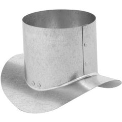 GRAY METAL 6-SADDLE-90 DUCT BOOTS