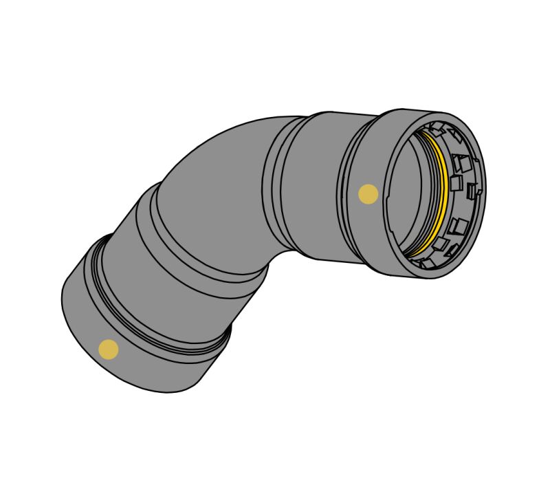 EVERFLOW TPFF0012G PIPE FITTINGS