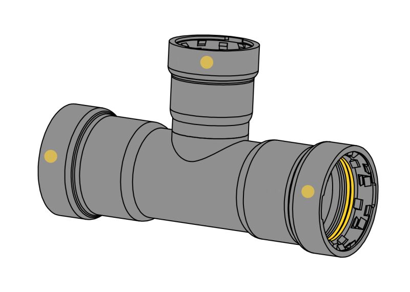 EVERFLOW TPRT3311G PIPE FITTINGS