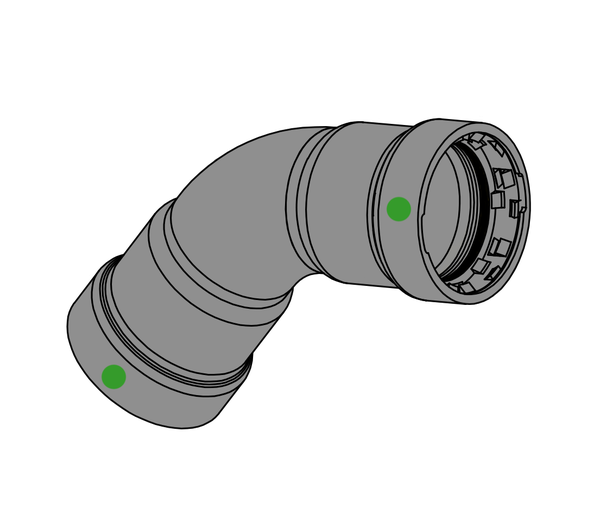EVERFLOW MPFF0114 PIPE FITTINGS