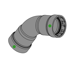 EVERFLOW MPFF0114 PIPE FITTINGS