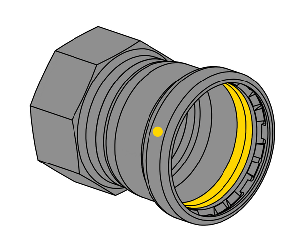 EVERFLOW TPFA0212G PIPE FITTINGS