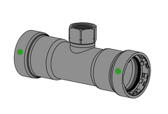 EVERFLOW MPFT2211 PIPE FITTINGS