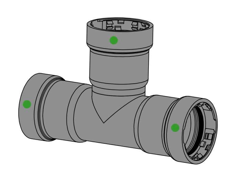 EVERFLOW MPTE0112 PIPE FITTINGS
