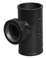 CHARLOTTE PIPE CHARLOTTE PIPE & FOUNDRY NH34-3X1-1/2 NHTT3X1-1/2 3X1-1/2 NO-HUB SOIL TAP TEE