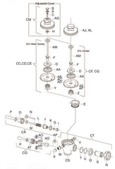DELANY PRODUCTS R107-AU DIAPHRAGMS