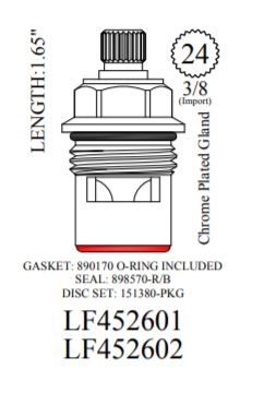 BARRY E WALTER SR COMPANY LF452601 PIPE FITTINGS