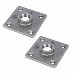 CODA RESOURCES Coda Resources Ltd 525612 Square Flange 1/2 Inch 2 Pack