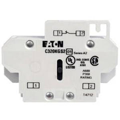 CUTLER & HAMMER C320KGS22 AUXILIARY SWITCHES